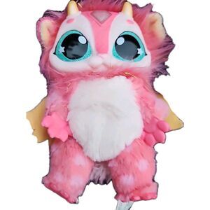 Collectible Magic Mixies Interactive Pink Plush Mixie Only Tested Works 7” Tall